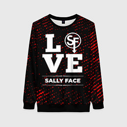 Женский свитшот Sally Face Love Классика