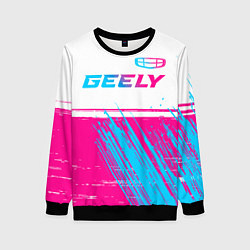 Женский свитшот Geely Auto Neon Gradient