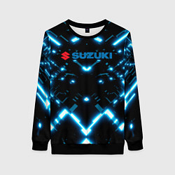 Женский свитшот Сузуки - абстракция
