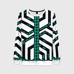 Женский свитшот Киберпанк сеть