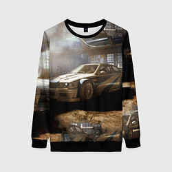Свитшот женский Nfs most wanted bmw, цвет: 3D-черный