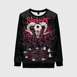 Женский свитшот Slipknot - goat skull