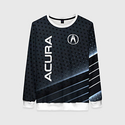 Свитшот женский Acura карбон, цвет: 3D-белый