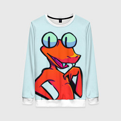 Женский свитшот Оранжевый - Радужные друзья