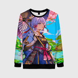 Женский свитшот Аяка с зонтиком