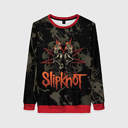 Женский свитшот Slipknot dark satan