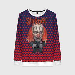 Женский свитшот Slipknot clown