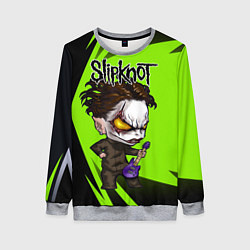 Женский свитшот Slipknot green