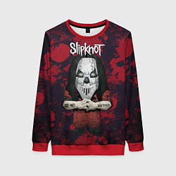 Женский свитшот Slipknot dark red