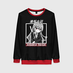 Свитшот женский ToraDora Aisaka Taiga, цвет: 3D-красный