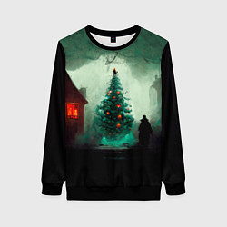 Женский свитшот Тёмное рождество
