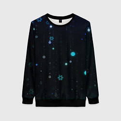 Женский свитшот Снежиночки