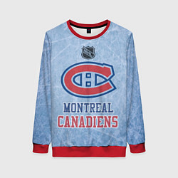 Свитшот женский Montreal Canadiens - NHL, цвет: 3D-красный