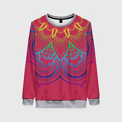 Женский свитшот Viva magenta mandala