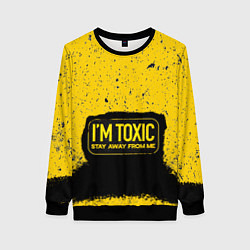 Женский свитшот Toxic