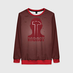 Свитшот женский Я молот, цвет: 3D-красный