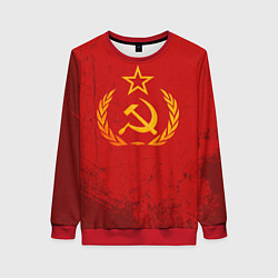 Женский свитшот СССР серп и молот