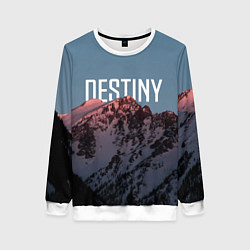 Женский свитшот Горы судьба