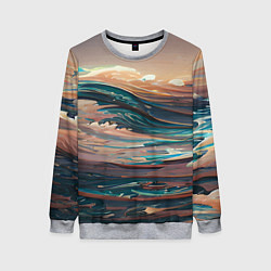 Женский свитшот Необъятный океан