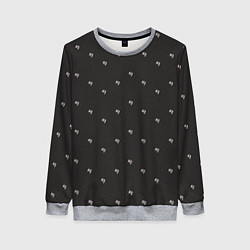 Женский свитшот Бренд KJ - зигзагом