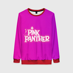 Свитшот женский Pink panther, цвет: 3D-красный