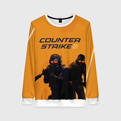 Свитшот женский Counter Strike 2, цвет: 3D-белый