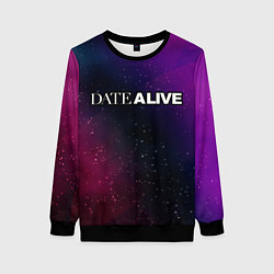 Женский свитшот Date A Live gradient space