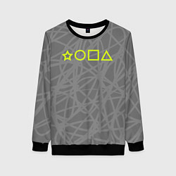 Женский свитшот Ребус - жопа