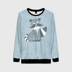 Женский свитшот Кроха енот