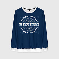 Женский свитшот Boxing - надпись