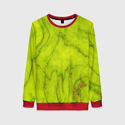 Женский свитшот Abstraction green