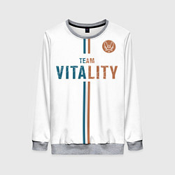 Женский свитшот Форма Team Vitality white