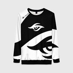 Свитшот женский Форма Team Secret white, цвет: 3D-черный