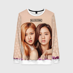 Женский свитшот Blackpink Jisoo and Rose