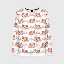 Женский свитшот Corgi dreams