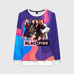 Свитшот женский K-pop Blackpink girls, цвет: 3D-белый