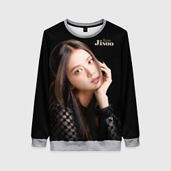 Свитшот женский Blackpink Cute Jisoo Kim, цвет: 3D-меланж