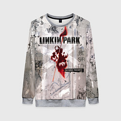 Свитшот женский Linkin Park Hybrid Theory, цвет: 3D-меланж