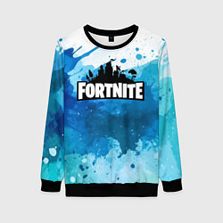 Женский свитшот Fortnite Logo Paint