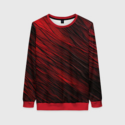 Женский свитшот Black red texture