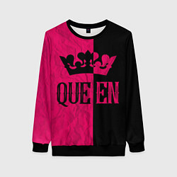 Женский свитшот Queen корона