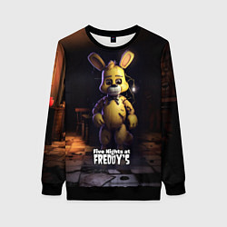 Женский свитшот Spring Bonnie Five Nights at Freddys