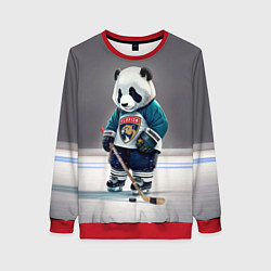 Женский свитшот Panda striker of the Florida Panthers