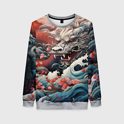 Женский свитшот Морской дракон Irezumi