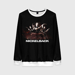 Женский свитшот Nickelback brutal