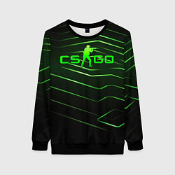 Женский свитшот CS GO dark green