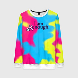 Женский свитшот I Am Kenough Tie-Dye