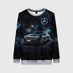 Женский свитшот Mercedes Benz galaxy