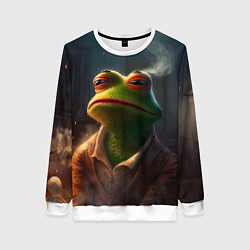 Женский свитшот Frog Pepe
