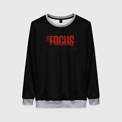 Свитшот женский Сфокусируйся - focus, цвет: 3D-меланж